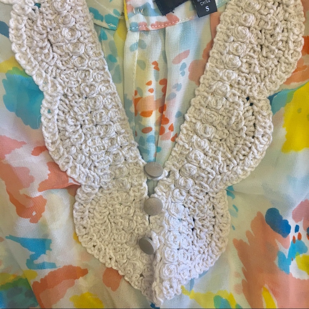 Anthro Sanctuary Soca flutter blouse - Picture 7 of 8